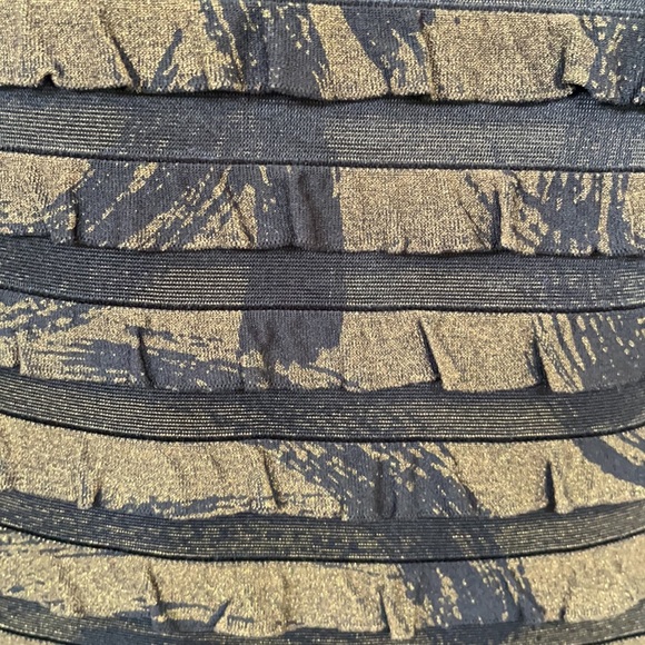 AGB Ruffled Blouse W/ Attached Bolero Size M - Picture 6 of 6